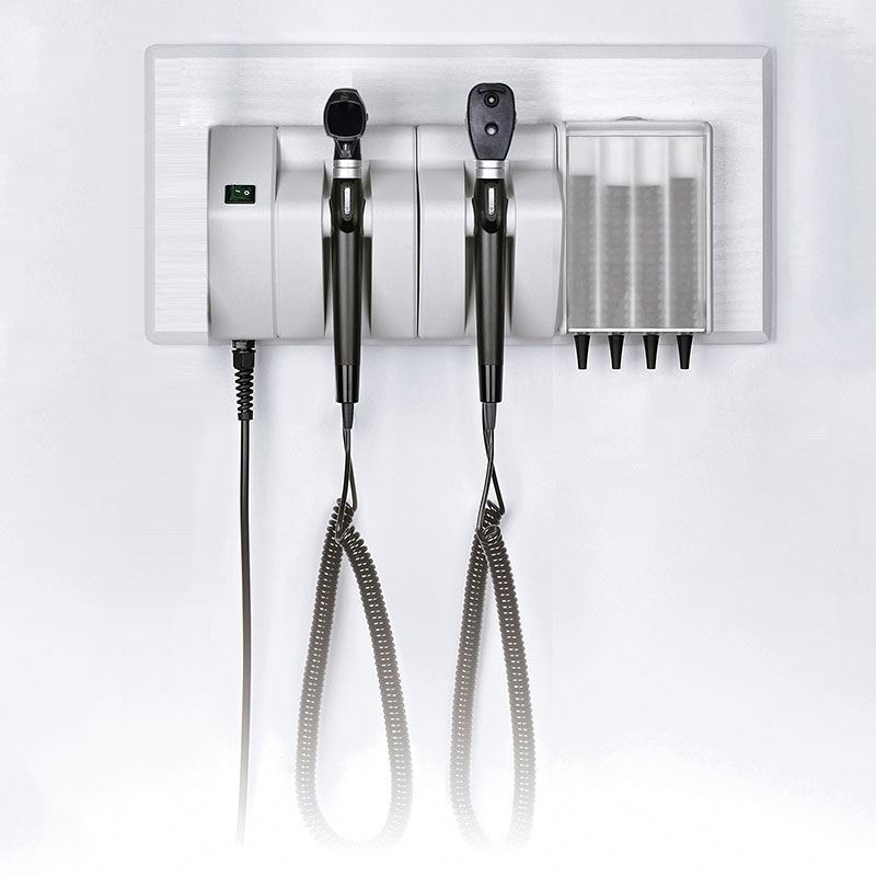 Otoscope Ophthalmoscope Set - 2025 ENT Diagnostic Kit Wall Mounted