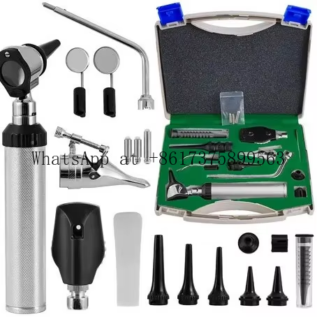 Diagnostic Set with Ophthalmos - đánh giá và giá Otoscope Ophthalmoscope Set