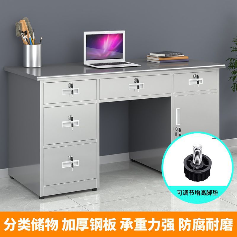 Stainless steel computer desk, - đánh giá và giá Medical Lab Furniture