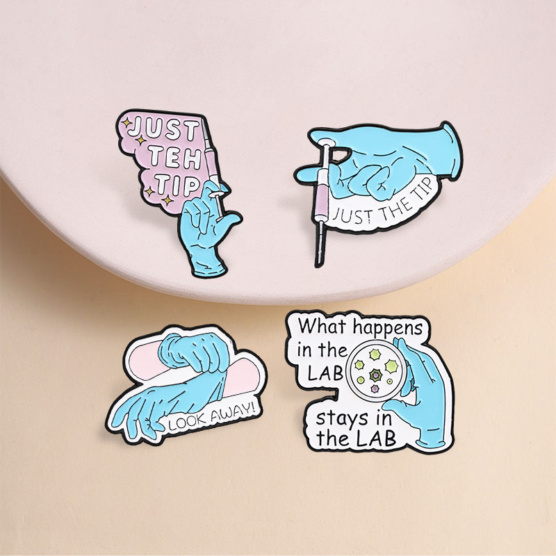 Science Lab Enamel Pins Just T - đánh giá và giá Medical Lab Tech