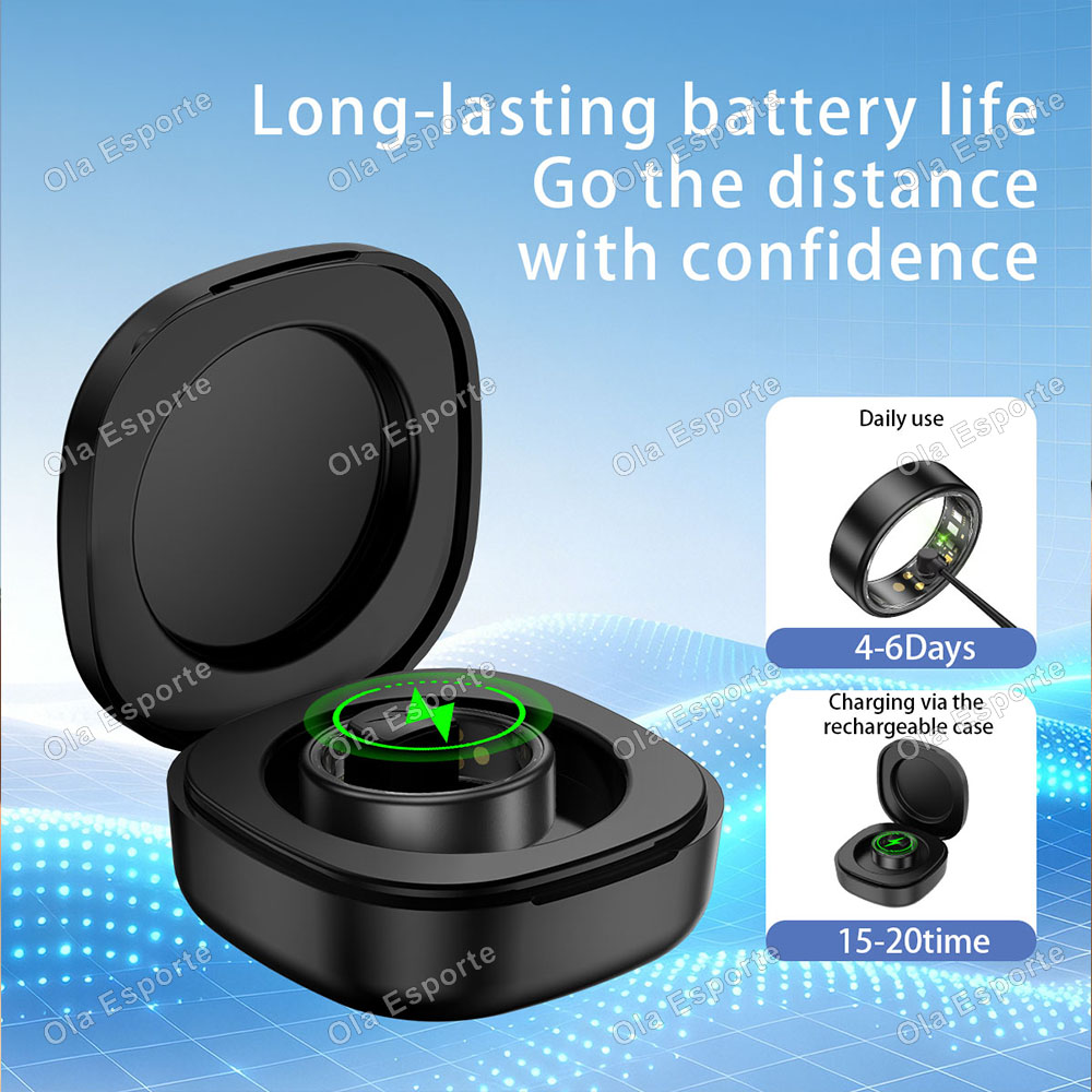 Smart Ring Men Women with Char - đánh giá và giá Blood Pressure Monitor