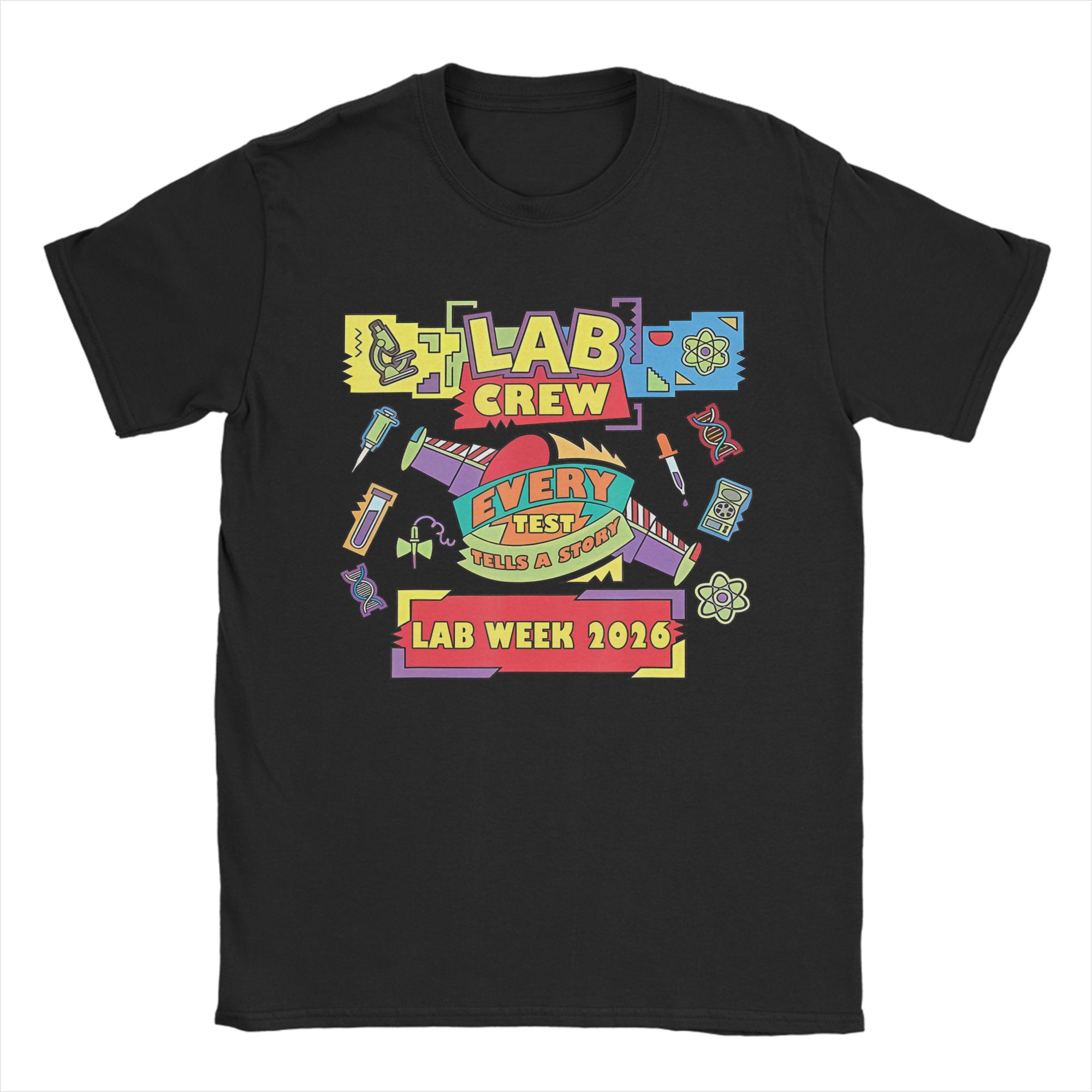 Oversized T-Shirt Lab Crew Lab - đánh giá và giá Medical Lab Week 2026